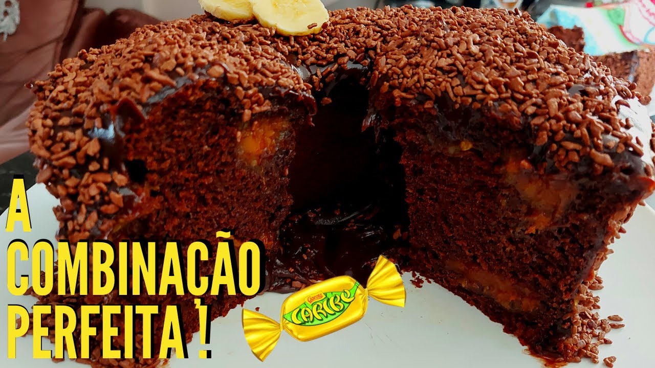 Bolo de Bombom Caribe: Uma Deliciosa Viagem ao Paraíso