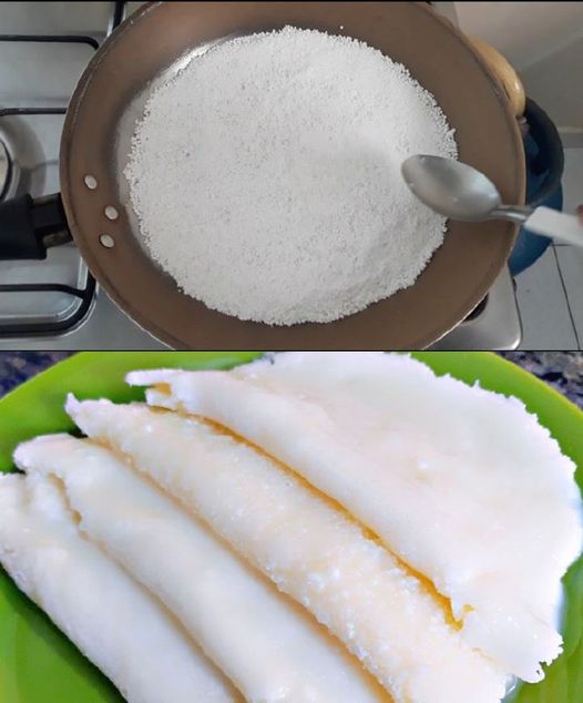 Tapioca Molinha e Molhadinha