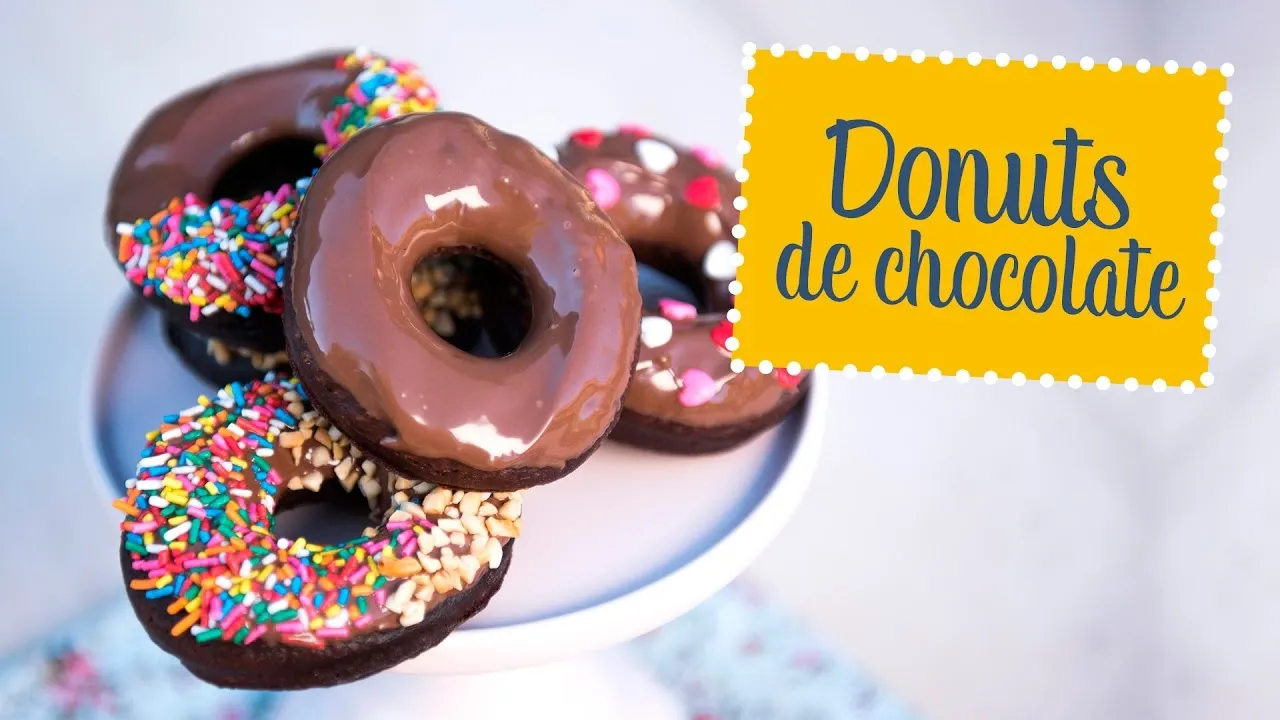 Donuts de chocolate