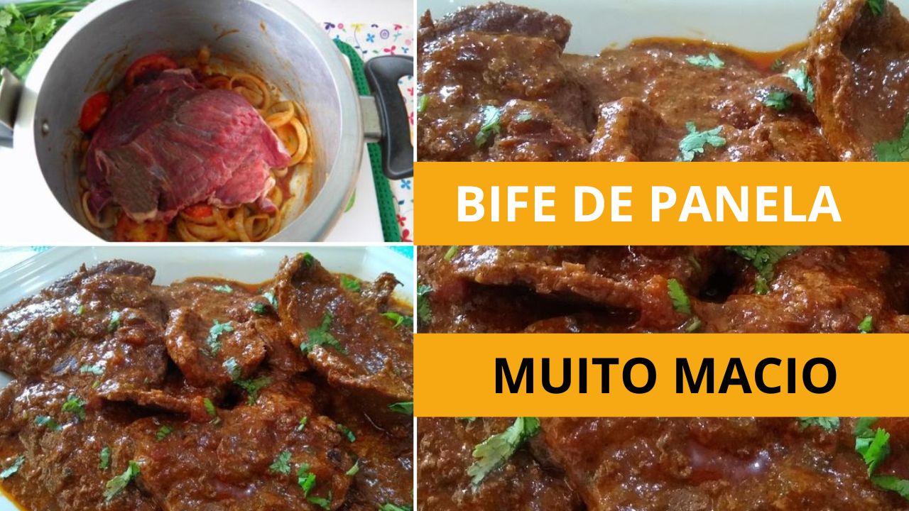 Bife de Panela Cebola Muito Macio