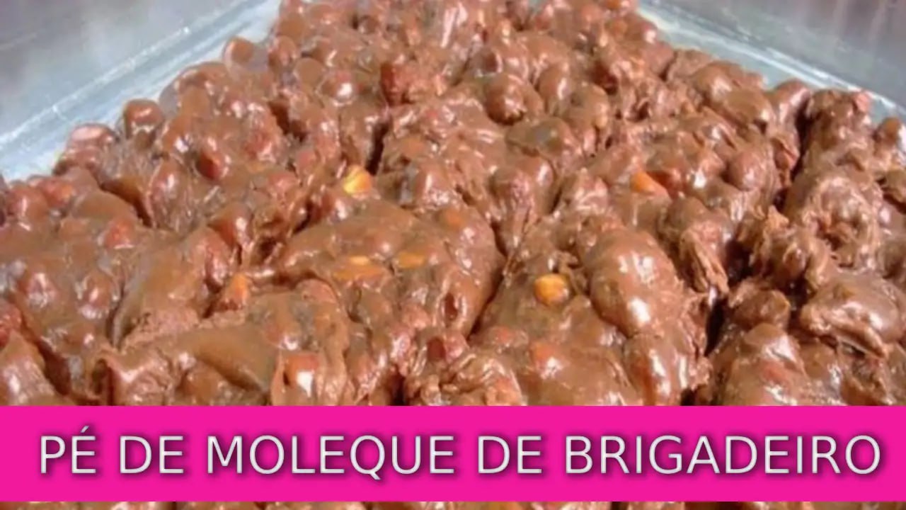 Pé de Moleque de Brigadeiro