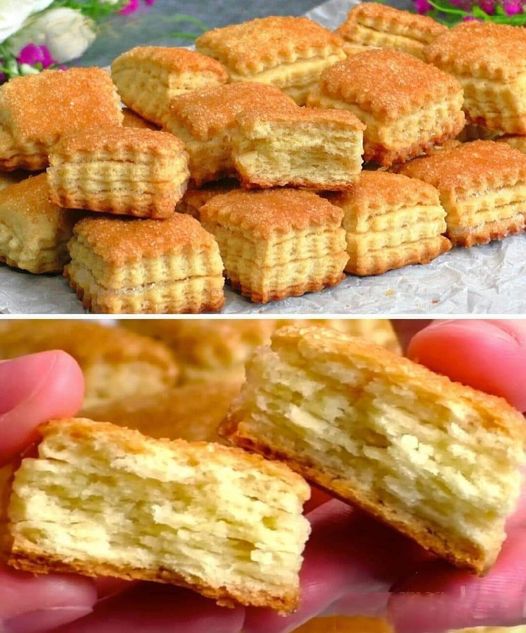 Biscoito Folhado