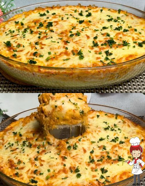 Filé de Peixe gratinado no forno