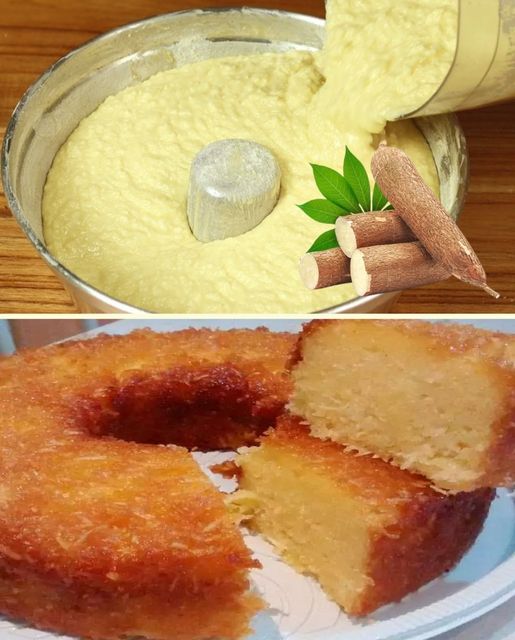 Bolo de Aipim Cremoso